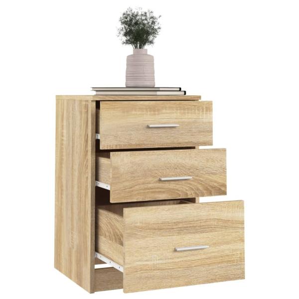Nachttisch Sonoma-Eiche 40x40x63 cm Holzwerkstoff