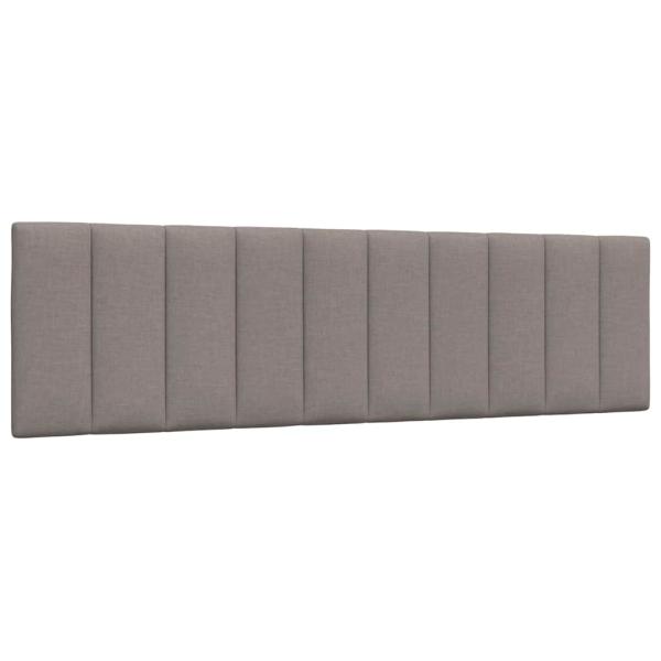 Bettgestell ohne Matratze "Hanko" Taupe 180x200 cm Stoff