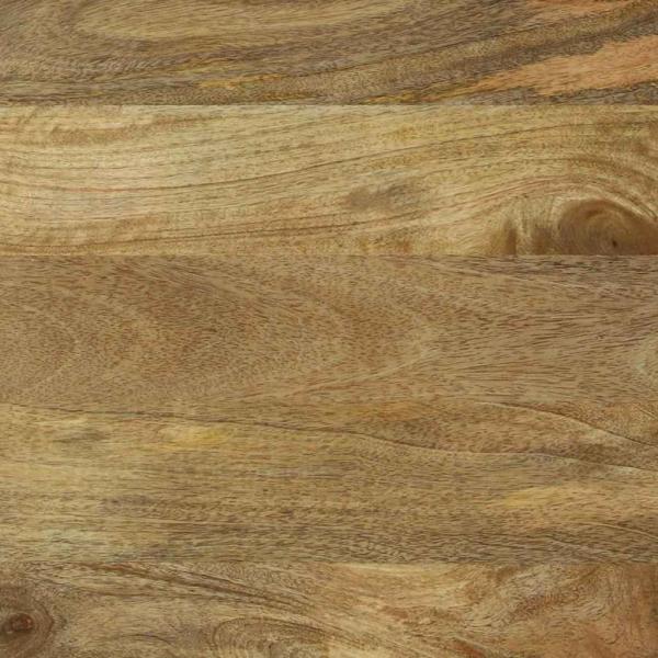 Badezimmermöbel Set 5 pcs Braun Mittel Massives raues Mangoholz