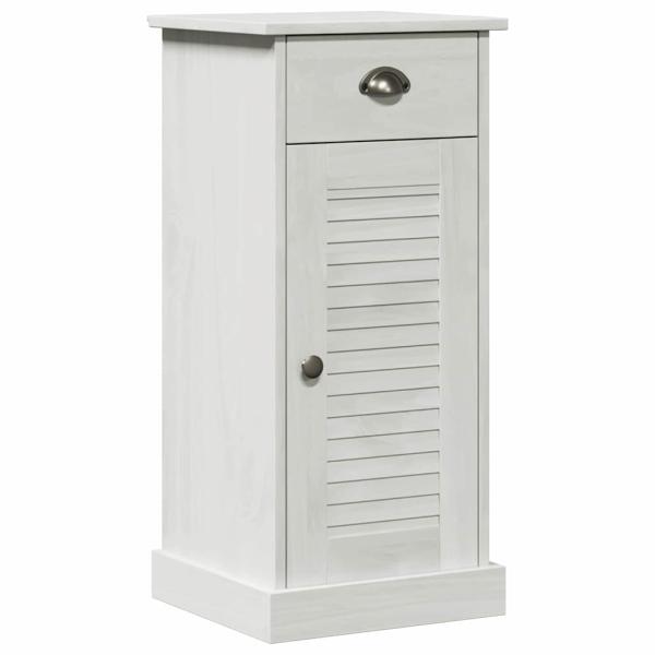 Badezimmermöbel Set 3 pcs Antik Weiß 37 x 34 x 110 cm