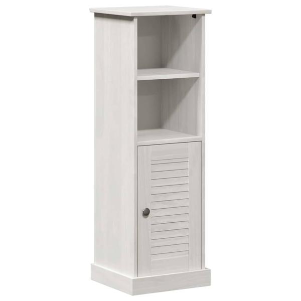 Badezimmermöbel Set 3 pcs Antik Weiß 37 x 34 x 110 cm
