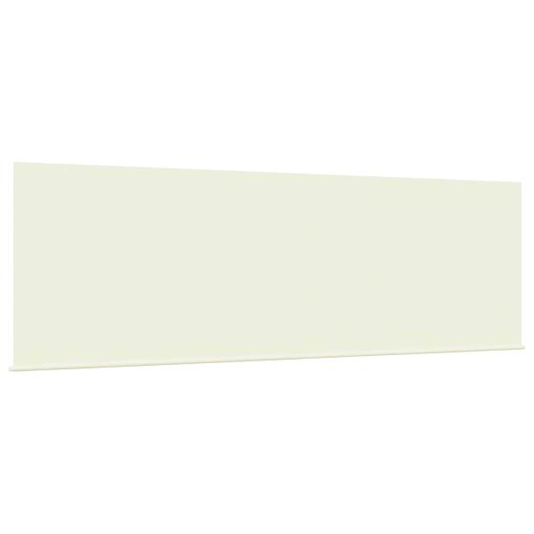 Markise mit Blende Creme 350 x 200 x 120 cm Stoff, Metall