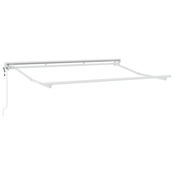 Einziehbare Markise Rot 350x200 cm