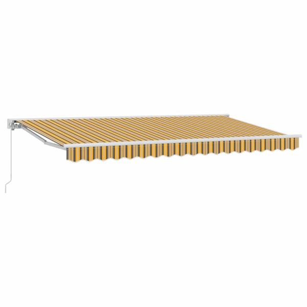 Einziehbare Markise Marineblau 400x200 cm