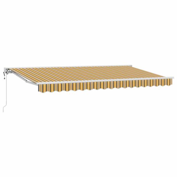 Einziehbare Markise Marineblau 400x200 cm