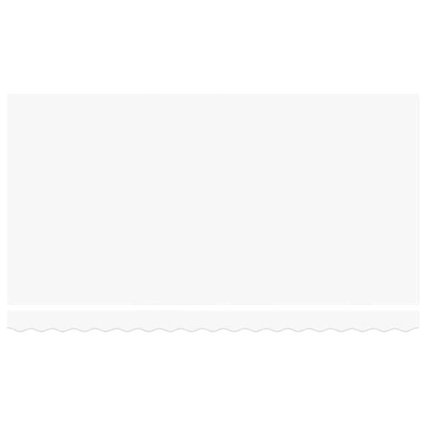 Einziehbare Markise Weiß 400x200 cm