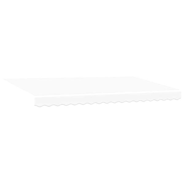 Einziehbare Markise Weiß 400x200 cm
