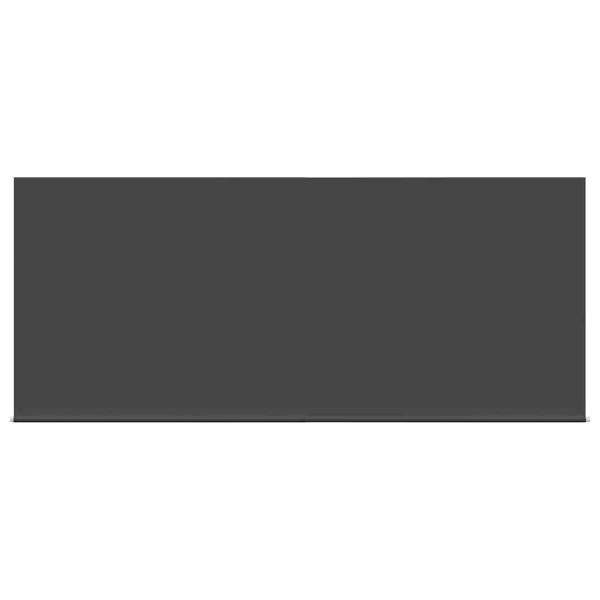 Einziehbare Markise Anthrazit 300 x 250 cm Gewebe