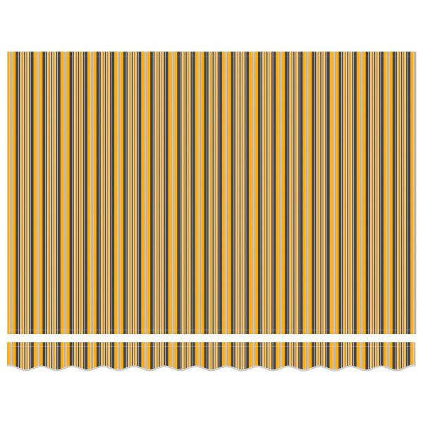 Einziehbare Markise Marineblau 300x250 cm Stoff und Metall