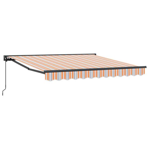 Einziehbare Markise Marineblau 350x250 cm