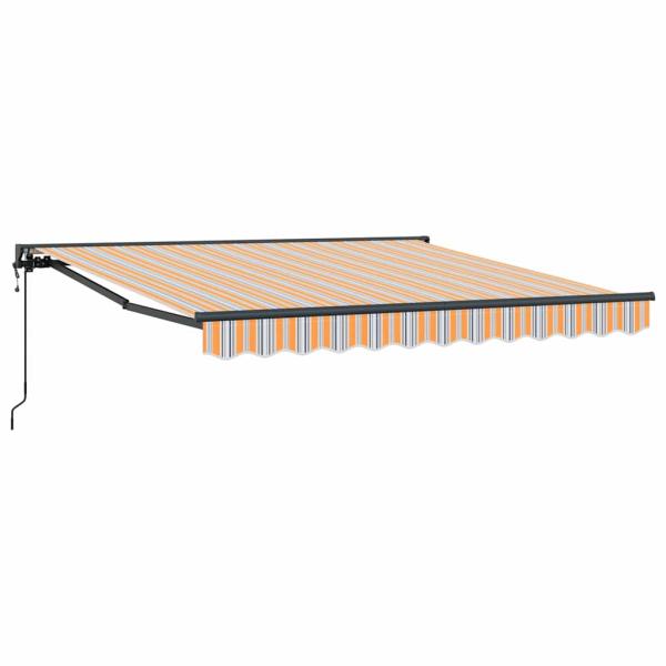 Einziehbare Markise Marineblau 350x250 cm