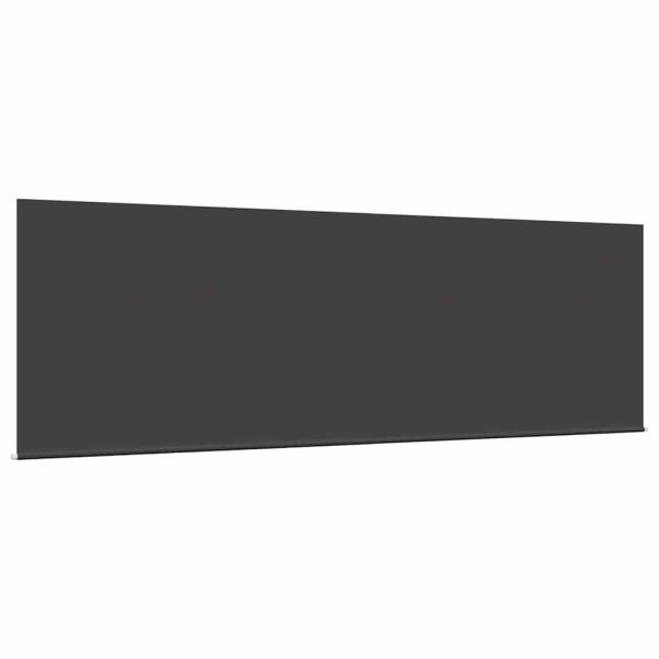 Einziehbare Markise Grau 400 × 300 cm Aluminium, Stoff