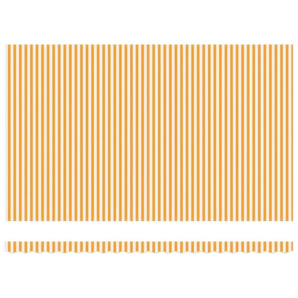 Einziehbare Markise Orange und Weiß 500x300 cm