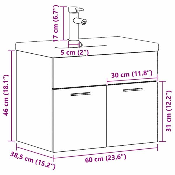 Sets Sonstiges Altholz 60 x 38.5 x 46 cm Holzwerkstoff