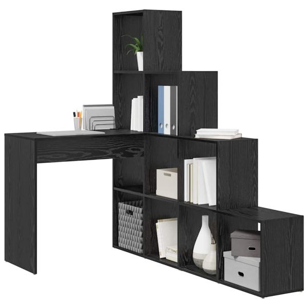 Eckschreibtisch Schwarze Eiche 101,5 x 149,5 x 149,5 cm