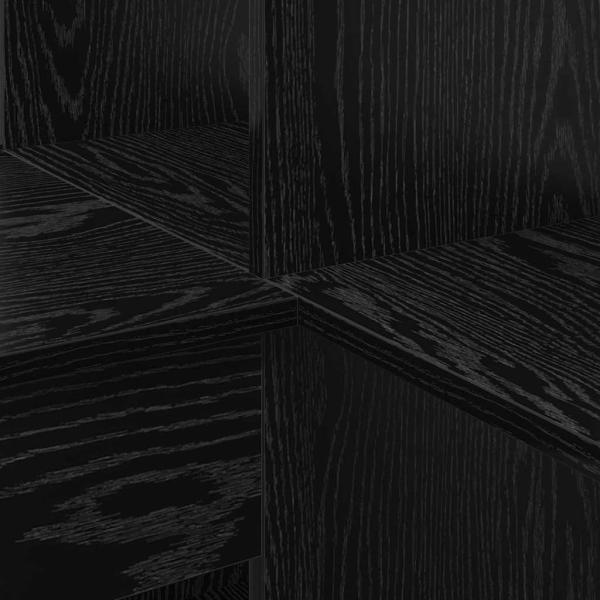 Eckschreibtisch Schwarze Eiche 101,5 x 149,5 x 149,5 cm