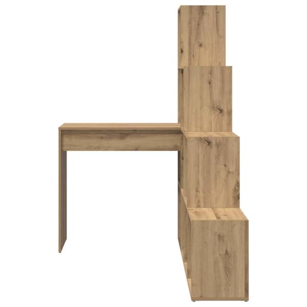Eckschreibtisch Eiche handwerklich 101,5 x 149,5 x 149,5 cm