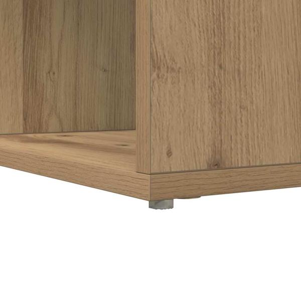 Eckschreibtisch Eiche handwerklich 101,5 x 149,5 x 149,5 cm