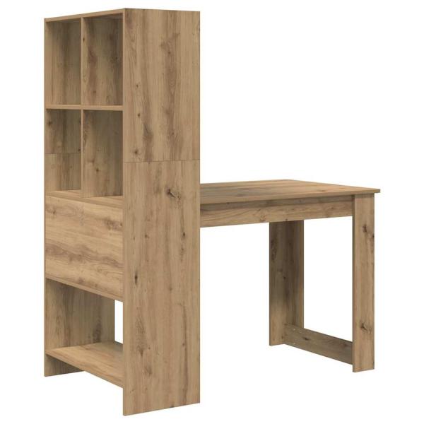 Schreibtisch Artisan-Eiche Holzwerkstoff 122 x 67 x 145 cm
