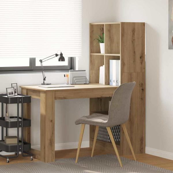 Schreibtisch Artisan-Eiche Holzwerkstoff 122 x 67 x 145 cm