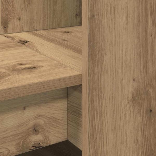 Schreibtisch Artisan-Eiche Holzwerkstoff 122 x 67 x 145 cm