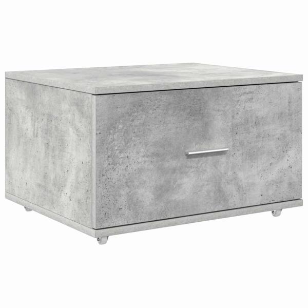 Schreibtisch Betongrau 131,5 x 50 x 106,5 cm Holzwerkstoff