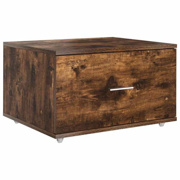 Schreibtisch Räuchereiche 131,5 x 50 x 106,5 cm Holzwerkstoff