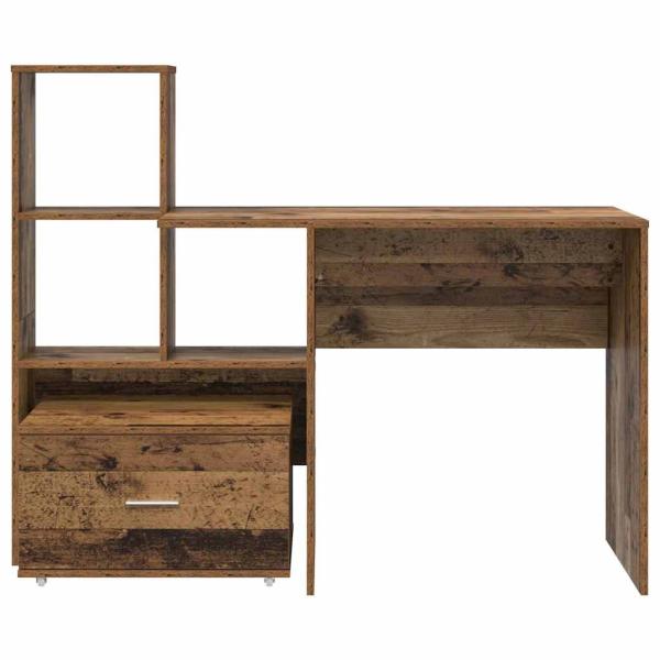 Schreibtisch Altholz 131,5 x 50 x 106,5 cm Holzwerkstoff