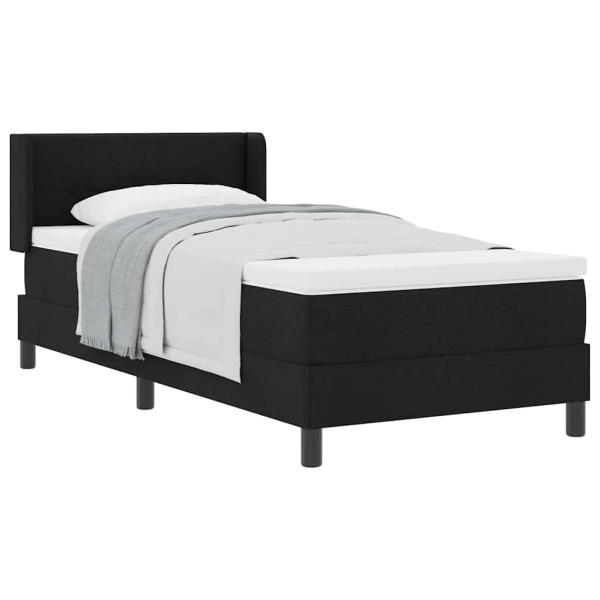 Boxspringbett Schwarz und Weiß und Schwarz