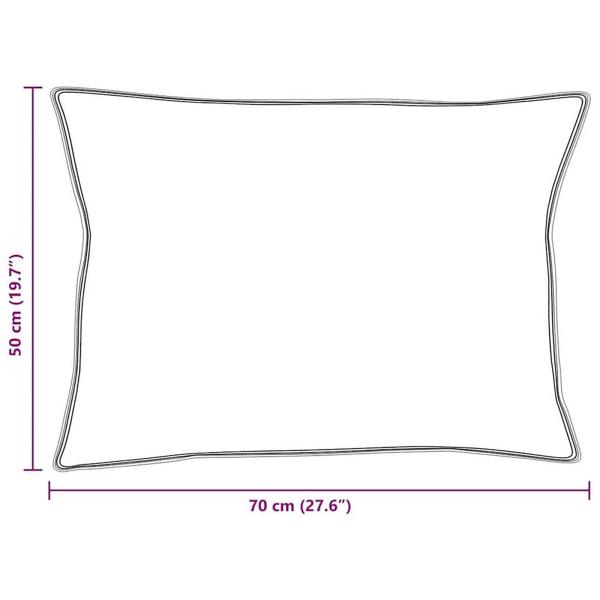 ARDEBO.de - Steppbett mit Kissen 2 pcs Weiß 140 x 220 cm Mikrofaser