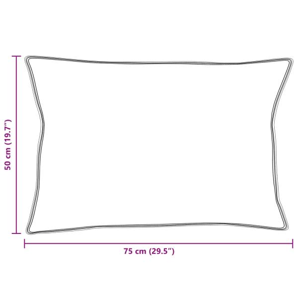 ARDEBO.de - Steppbett mit Kissen 2 pcs Weiß 155 x 220 cm Mikrofaser