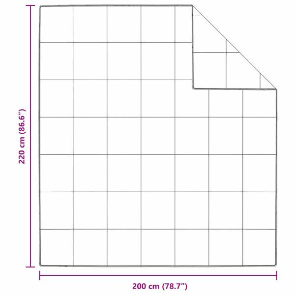 Bettdecke Sonstiges mit Kissen 3 pcs Weiß 200 x 220 cm Daunen