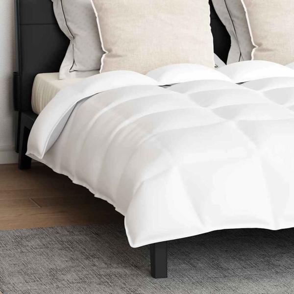 Bettdecke Sonstiges mit Kissen 3 pcs Weiß 240 x 220 cm Daunen