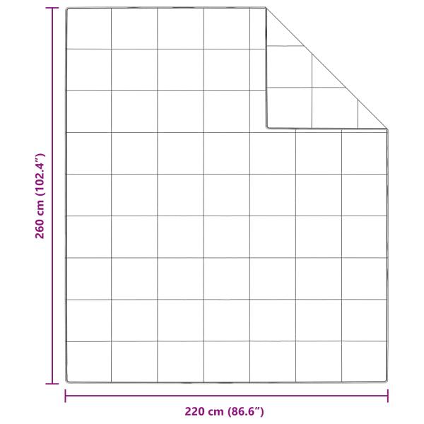Bettdecke Sonstiges mit Kissen 3 pcs Weiß 260 x 220 cm Daunen