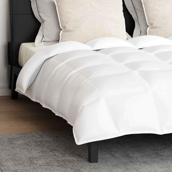 Bettdecke Sonstiges mit Kissen 3 pcs Weiß 260 x 220 cm Daunen