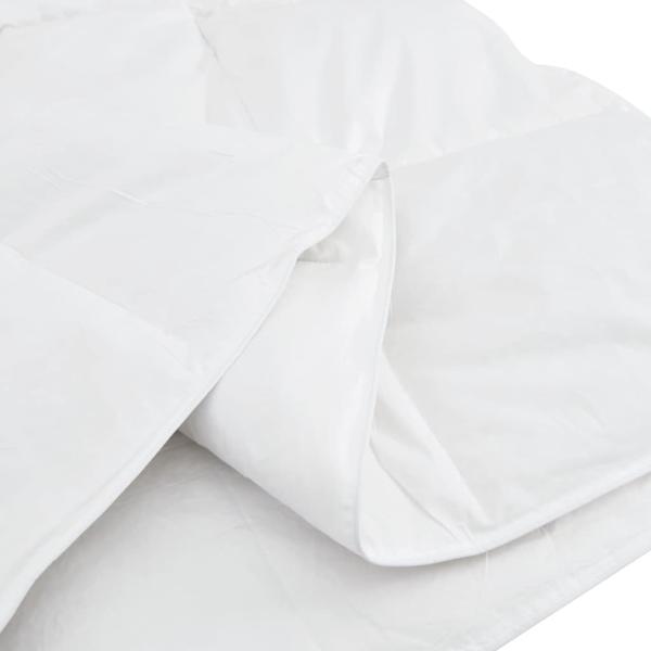 Bettdecke Sonstiges mit Kissen 3 pcs Weiß 240 x 260 cm Daunen