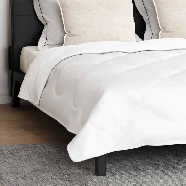 Bettdecke Sonstiges mit Kissen 3 pcs Weiß 260 x 220 cm Mikrofaser