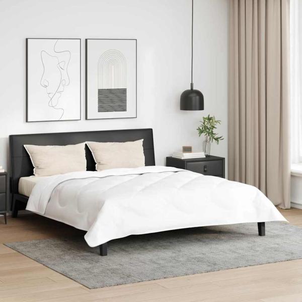 ARDEBO.de - Bettdecke Sonstiges mit Kissen 3 pcs Weiß 240 x 260 cm Mikrofaser