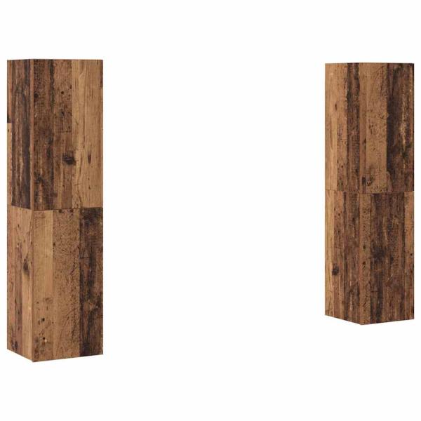 TV-Schrank-Set 4 pcs Altholz 30,5 x 30 x 60 cm Holzwerkstoff