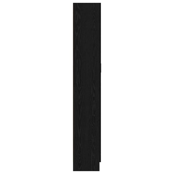 Bücherregal Schwarze Eiche 82,5 x 30,5 x 185 cm Holzwerkstoff