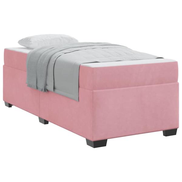 Bettgestell Sonstiges Rosa 100 x 200 cm Samt