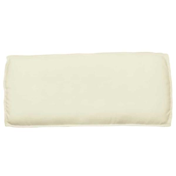 Pallet Kissen Set 3 pcs Creme 50 x 120 x 12 cm 60 x 40 x 12 cm