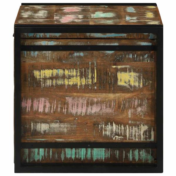 Aufbewahrungs-Truhen 50 x 50 x 50 cm Massivholz Altholz