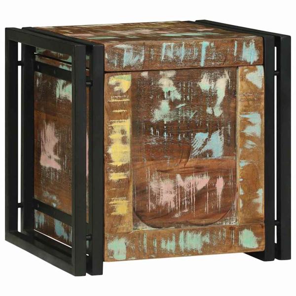 Aufbewahrungsbox Mehrfarbig 40 x 40 x 40 cm Massivholz Akazie