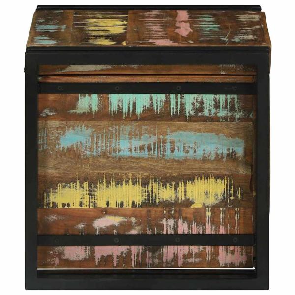 Aufbewahrungsbox Mehrfarbig 40 x 40 x 40 cm Massivholz Akazie