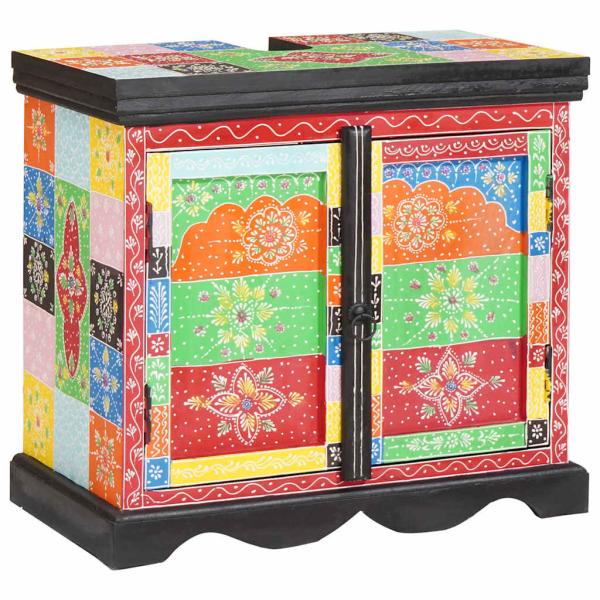 Badezimmermöbel-Sets mit Tür Mehrfarbig Standard Holz