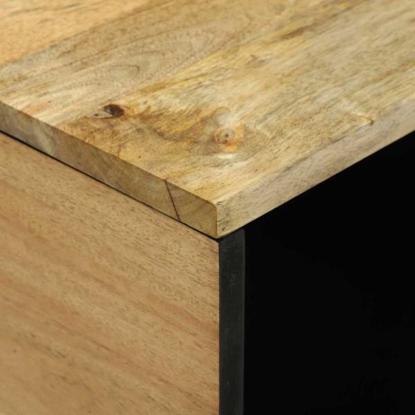 Kaffee-Tische Braun 80 x 50 x 40 cm massives Mangoholz