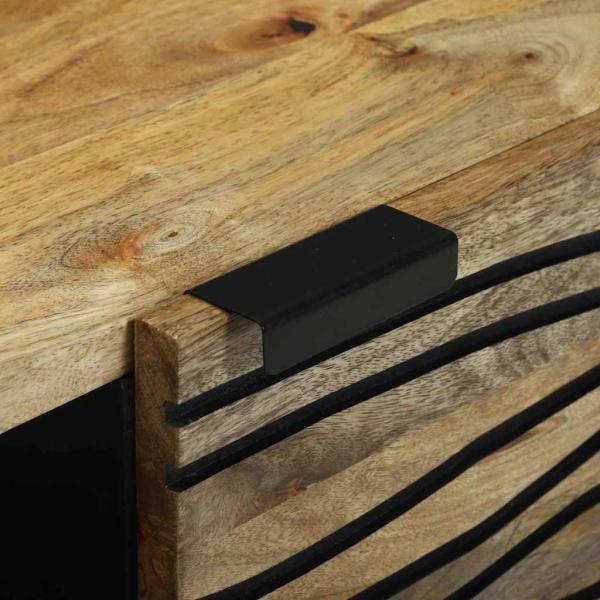 Kaffee-Tische Braun 80 x 50 x 40 cm massives Mangoholz