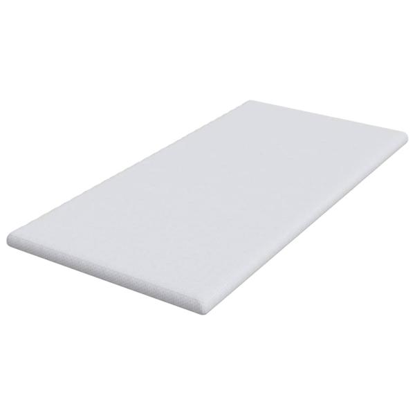 Matratzenpads Weiß 90 x 200 cm 100% Polyester Jacquardstoff