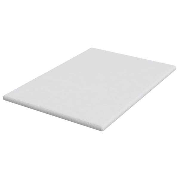 Matratzenpads Weiß 160 x 200 cm 100% Polyester Jacquardstoff